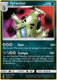 Tyranitar - Celestial Storm (Holo Rare) [CES-87]