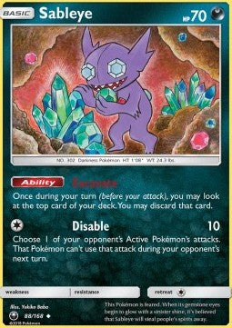 Sableye - Celestial Storm (Uncommon) [CES-88]