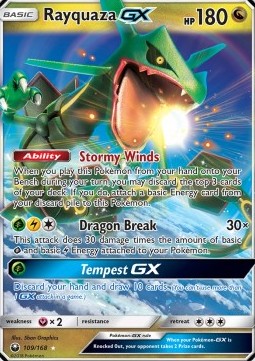 Rayquaza GX - Celestial Storm (Ultra Rare) [CES-109]