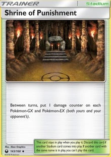 Shrine of Punishment - Celestial Storm (Uncommon) [CES-143]