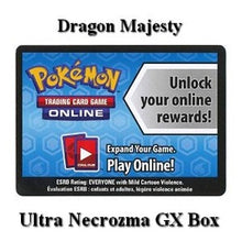 Online Code Card (Dragon Majesty: Ultra Necrozma GX Box) - Dragon Majesty (Online Code Card)