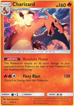 Charizard - Dragon Majesty (Holo Rare) [DRM-3]