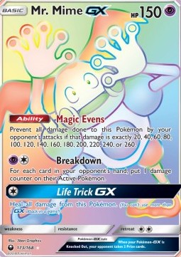 Mr. Mime GX - Celestial Storm (Secret Rare) [CES-173]