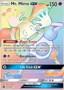 Mr. Mime GX - Celestial Storm (Secret Rare) [CES-173]