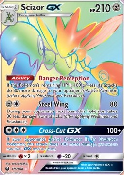 Scizor GX - Celestial Storm (Secret Rare) [CES-175]