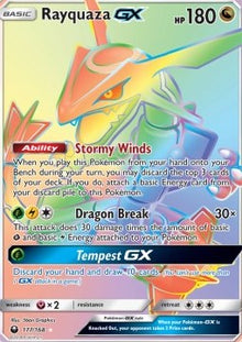 Rayquaza GX - Celestial Storm (Secret Rare) [CES-177]