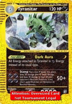 Tyranitar - Expedition Base Set (Oversized) [EX-66]