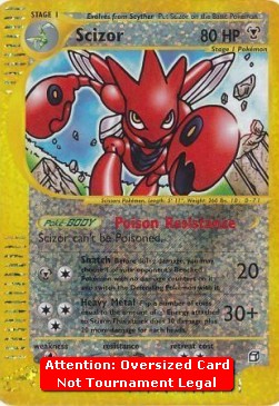 Scizor - Aquapolis (Oversized) [AQ-32]