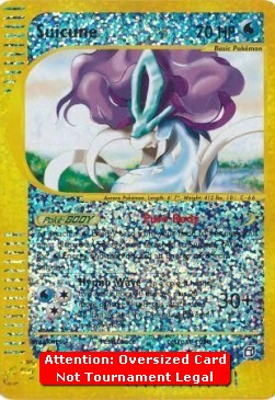 Suicune - Aquapolis (Oversized) [AQ-H25]