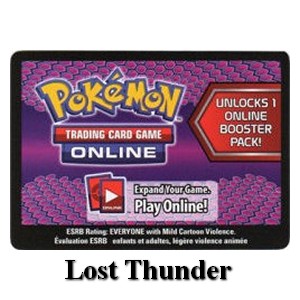 Online Code Card (Booster) - Lost Thunder (Online Code Card)