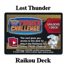 Online Code Card (Theme Deck) - Lost Thunder (Online Code Card)