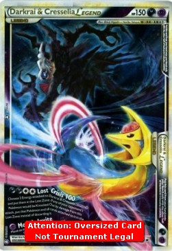 Darkrai & Cresselia LEGEND - Triumphant (Oversized)