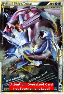 Palkia & Dialga LEGEND - Triumphant (Oversized)