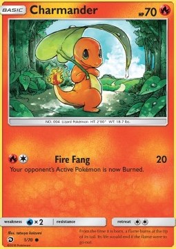 Charmander - Dragon Majesty (Common) [DRM-1]