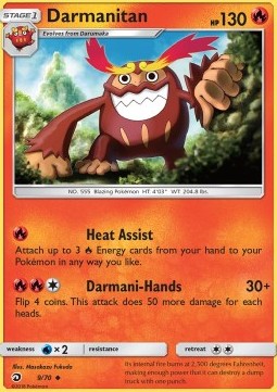 Darmanitan - Dragon Majesty (Uncommon) [DRM-9]