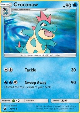 Croconaw - Dragon Majesty (Uncommon) [DRM-23]