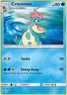 Croconaw - Dragon Majesty (Uncommon) [DRM-23]