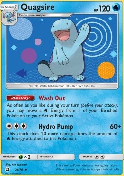 Quagsire - Dragon Majesty (Uncommon) [DRM-26]
