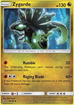 Zygarde - Dragon Majesty (Uncommon) [DRM-49]