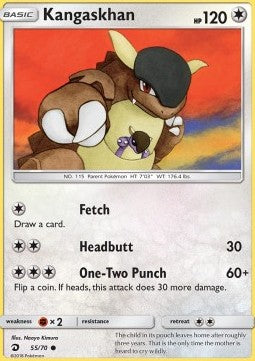 Kangaskhan - Dragon Majesty (Common) [DRM-55]