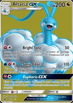 Altaria GX - Dragon Majesty (Ultra Rare) [DRM-68]