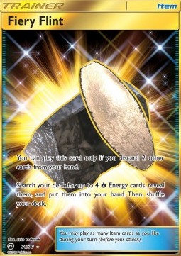 Fiery Flint - Dragon Majesty (Secret Rare) [DRM-76]
