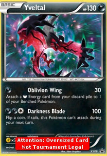 Yveltal - XY Black Star Promos (Oversized) [XYPR-06]
