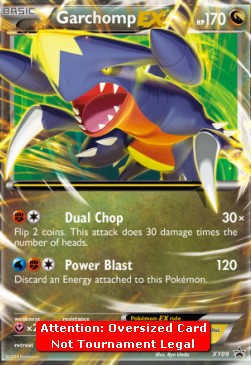 Garchomp EX - XY Black Star Promos (Oversized) [XYPR-09]