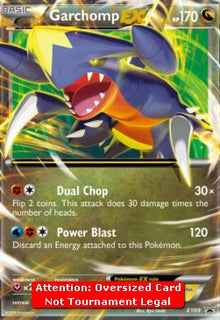 Garchomp EX - XY Black Star Promos (Oversized) [XYPR-09]