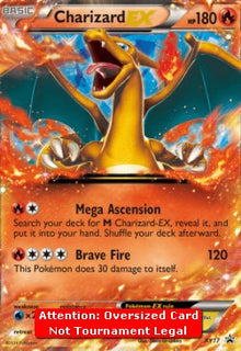 Charizard EX - XY Black Star Promos (Oversized) [XYPR-17]