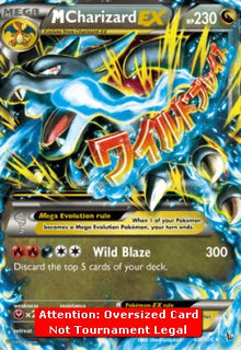 MCharizard EX - Flashfire (Oversized) [FLF-69]