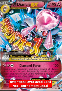MDiancie EX - XY Black Star Promos (Oversized) [XYPR-44]