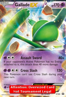 Gallade EX - XY Black Star Promos (Oversized) [XYPR-45]