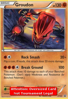 Groudon - XY Black Star Promos (Oversized) [XYPR-52]
