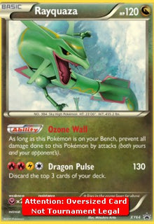Rayquaza - XY Black Star Promos (Oversized) [XYPR-64]