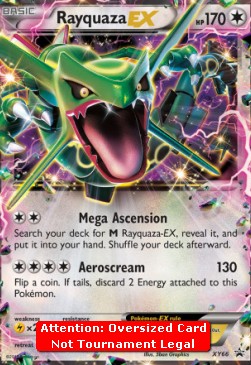 Rayquaza EX - XY Black Star Promos (Oversized) [XYPR-69]