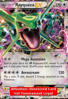 Rayquaza EX - XY Black Star Promos (Oversized) [XYPR-69]
