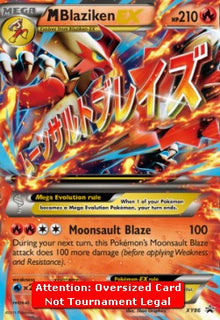 MBlaziken EX - XY Black Star Promos (Oversized) [XYPR-86]