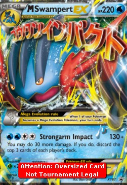 MSwampert EX - XY Black Star Promos (Oversized) [XYPR-87]