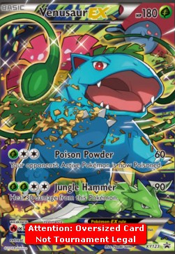 Venusaur EX - XY Black Star Promos (Oversized) [XYPR-123]