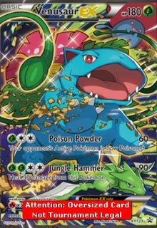 Venusaur EX - XY Black Star Promos (Oversized) [XYPR-123]