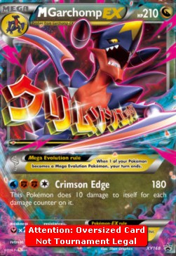 MGarchomp EX - XY Black Star Promos (Oversized) [XYPR-168]