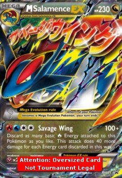 MSalamence EX - XY Black Star Promos (Oversized) [XYPR-171]