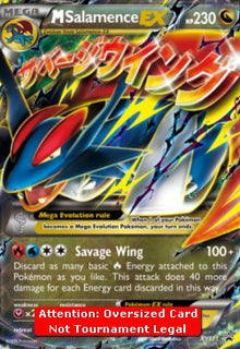 MSalamence EX - XY Black Star Promos (Oversized) [XYPR-171]