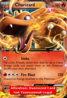 Charizard EX - Flashfire (Oversized) [FLF-11]