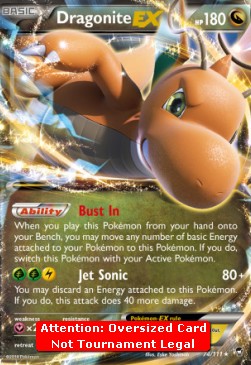 Dragonite EX - Furious Fists (Oversized) [FFI-74]