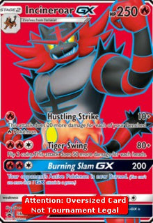 Incineroar GX - SM Black Star Promos (Oversized) [SM-38]