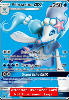 Primarina GX - SM Black Star Promos (Oversized) [SM-39]