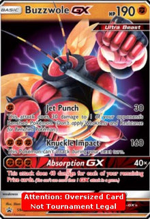 Buzzwole GX - SM Black Star Promos (Oversized) [SM-69]