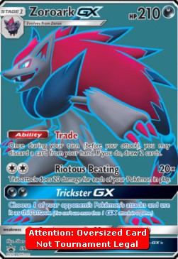 Zoroark GX - SM Black Star Promos (Oversized) [SM-84]